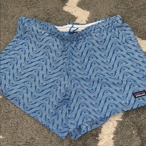 Patagonia Bluff River: Port Blue Baggies NWT